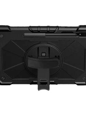 适用三星Tab S7 S8 X700炫彩硅胶肩带保护套PC支架硅胶S8Plus后壳