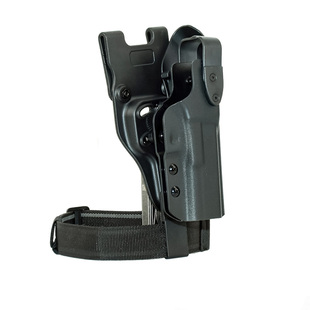 G17拇指解锁下沉绑腿套K板材质牢固耐磨防滑快拔枪套户外战术装备