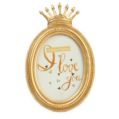 欧式风心形卧室床头轻奢相框摆台