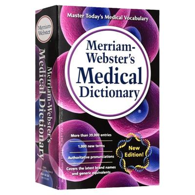 【中图原版】麦林韦氏医药字典（2016版）Merriam-Webster's Dictionary工具书