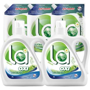 【下拉享优惠】威露士la有氧洗洗衣液7L家用超值促销装松木香