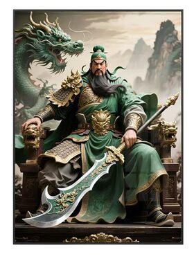 关帝圣君钻石画2026新款满钻关公关羽粘贴砖点钻十字绣武财神手工