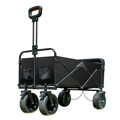 户外电动露营车折叠手推营地车