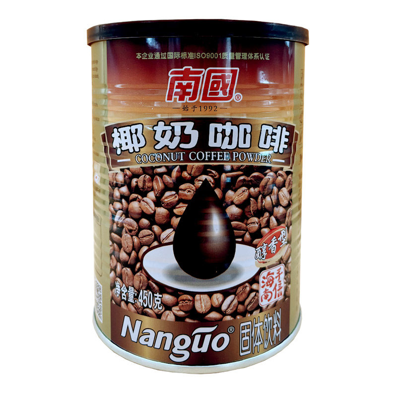 椰奶咖啡海南特产醇香型南国
