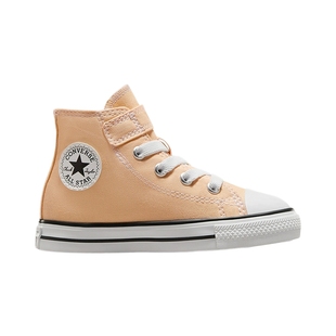 CONVERSE匡威儿童鞋男女童2025夏季婴童魔术贴高帮帆布鞋A08738C