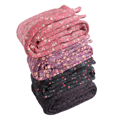 冬季防寒碎花棉裤加厚外穿保暖裤