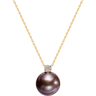 南珠宫淡水珍珠吊坠新款礼品包装