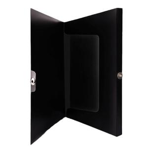 人民法院档案盒公安检察院法院pp档案盒A4文件盒蓝色资料文档文件夹合同定制logo收纳加厚塑料办公用品整理