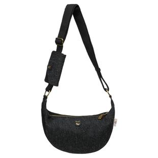 英国直邮苏格兰Islander正品Harris Tweed®羊毛格纹斜挎托特包