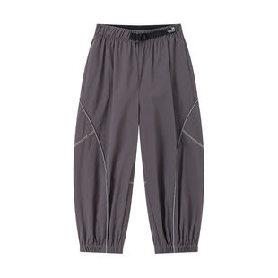 马拉丁漫画家【反光闪闪裤】25春儿童长裤轻户外运动反光条长裤