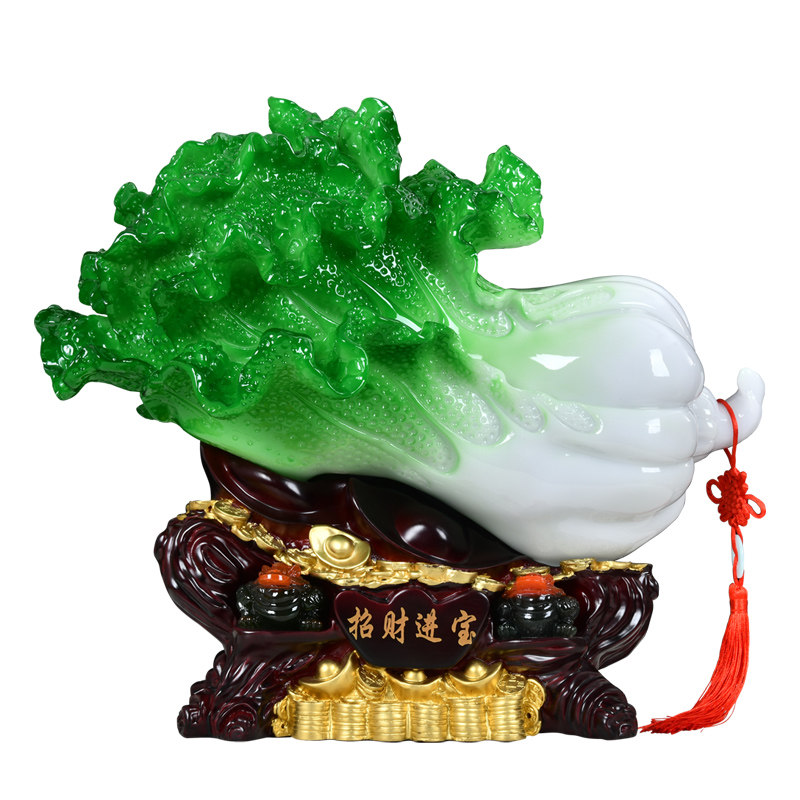 招财白菜摆件开业乔迁送礼