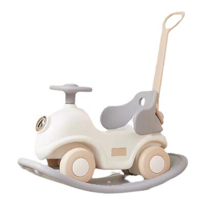 曼龙摇摇马溜溜车五合一周岁礼物