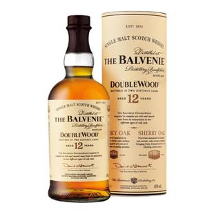 【官方】苏格兰百富12年双桶陈酿单一麦芽威士忌进口洋酒