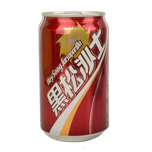 台湾进口黑松沙士经典原味网红难喝碳酸汽水夏日冰镇饮料加盐沙士
