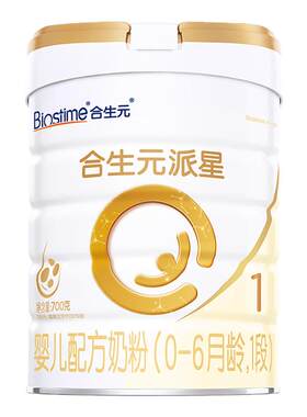 合生元派星1段800g婴儿配方牛奶粉乳桥蛋白官方旗舰店