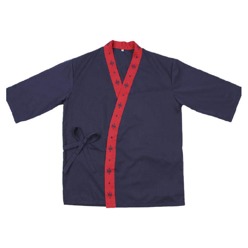 日式烤肉店料理服定制短款厨师服