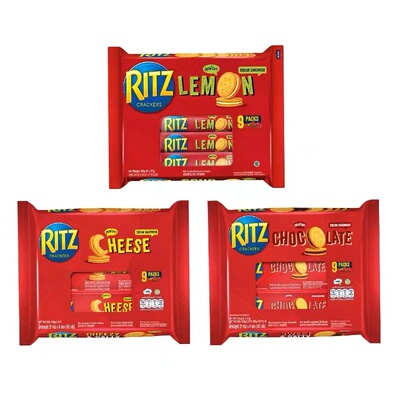 印尼进口ritz芝士饼干柠檬味