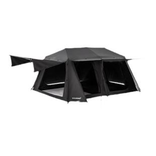 BLACKDOG黑狗星逐露营帐篷户外速开黑胶防晒防雨过夜野营装备全套