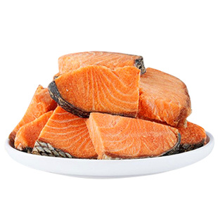 猫咪零食冻干三文鱼块宠物富含鱼油美增肥毛发腮亮幼猫肤磨牙拌粮