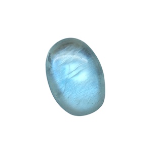 天然蓝月光石蛋形椭圆形戒面镶嵌耳钉戒指项链用裸石水晶月光石