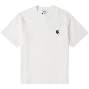 【自营】MLB情侣短袖男装女装新款休闲运动服宽松上衣半袖圆领T恤