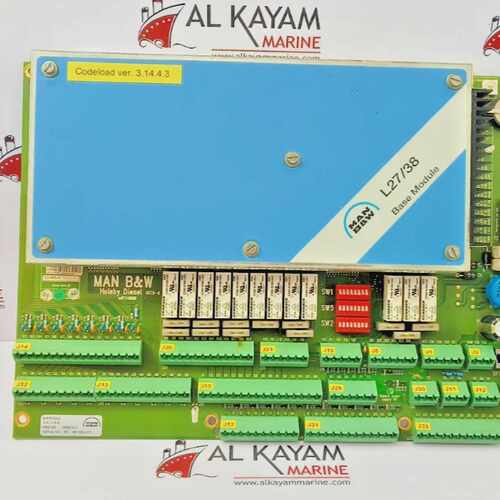MAN B&W L27/38 BASE MODULE 1680910-3  (FAST SHIP BY DHL/FEDE