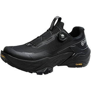 骆驼户外越野跑鞋2025秋季新款休闲鞋男减震回弹耐磨免系徒步男鞋