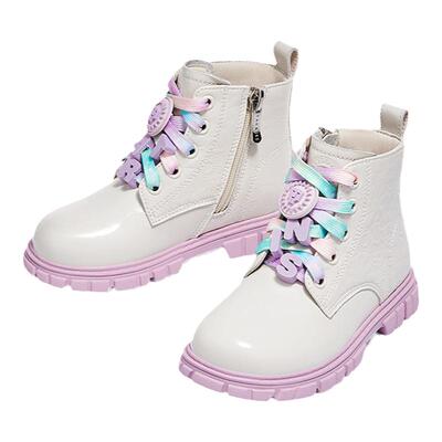 靴子泰兰尼斯女童白色软底