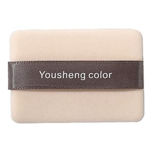 适合nars粉饼粉扑专用替换纳斯大白饼植绒粉扑超软化妆定妆干粉扑