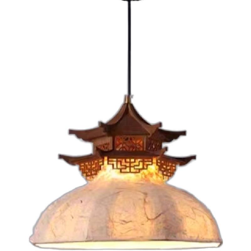 宋代美学宣纸仿古建筑国风吊灯