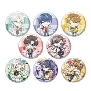 未定事件簿同人周边陆景左然莫亦和夏彦徽章吧唧挂件胸章谷子定制