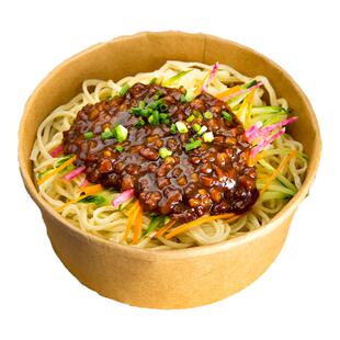 谷言肉丁炸酱100g*10袋调理包冷冻速食料理包下饭拌面酱