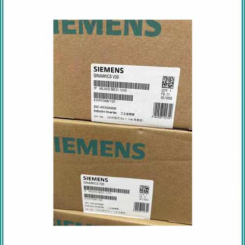 议价6SL3210-5BE21-1UV0 V20变频器 1.1KW西门子6SL32105BE211UV0