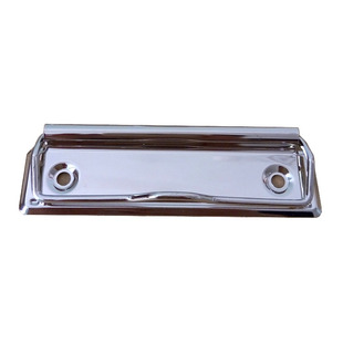 10cm板夹夹子光板金属看展板平头铁质不锈钢强力夹文件夹配件包邮