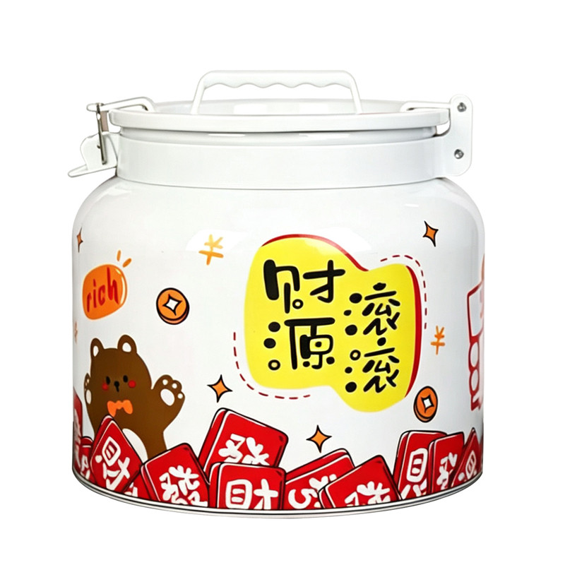 景德镇高端陶瓷家用密封储物罐