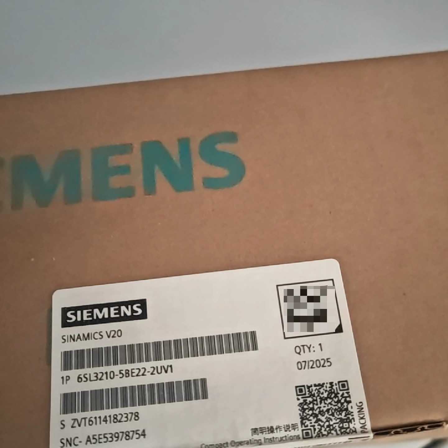 询价-6SL32105BE222UV1变频器