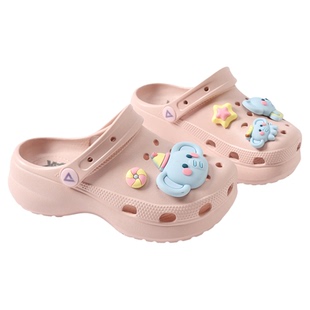 匹克儿童洞洞鞋女童户外防滑软底轻便沙滩鞋小孩2026夏季新款拖鞋