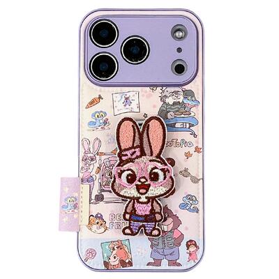 疯狂动物城支架适用苹果手机壳