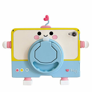 ipad9保护套带笔槽ipadair5第九代A2602防摔保护壳pro11寸A2197适用苹果平板air2儿童硅胶mini6旋转ipad10代