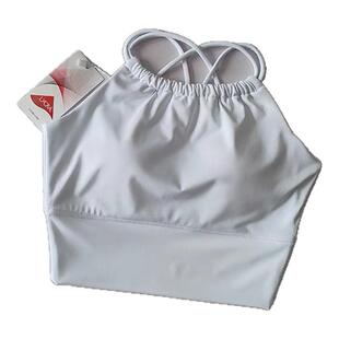 LYCRA新款运动内衣女防震高强度胸垫一体式健身背心跑步瑜伽文胸