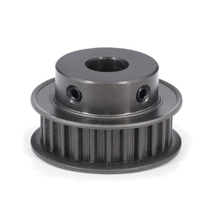 S5M硬质阳极氧化 S5M28齿/T 槽宽11 BF/K型同步轮 凸台同步皮带轮