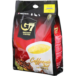 原装越南进口中原g7咖啡3合1速溶咖啡粉50包*16克800g即溶咖啡