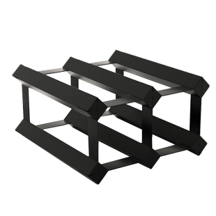 红酒架子家用葡萄酒架摆件红酒架简易桌面酒柜置物架多瓶格子放酒