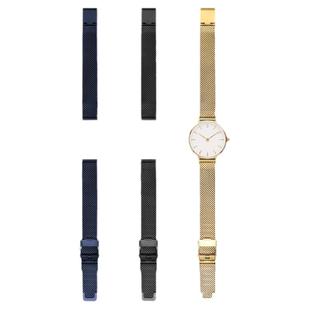 适配DW手表带男女原装超薄米兰网带丹尼尔惠灵顿dw钢带精钢手表链