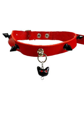 魔法小猫choker暗黑朋克项链
