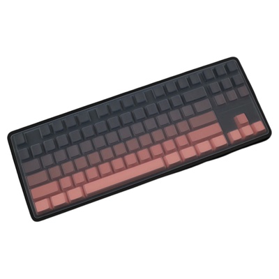 隆视键盘膜适用于前行者X87Ultra机械键盘保护膜X87 PRO一方台式机电脑按键防尘罩凹凸垫套键位全覆盖配件