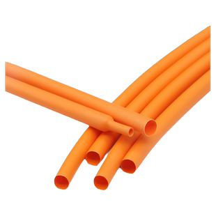 橙色热缩管数据线电线电缆保护套充电线修复两倍收缩Φ1~50mm包邮