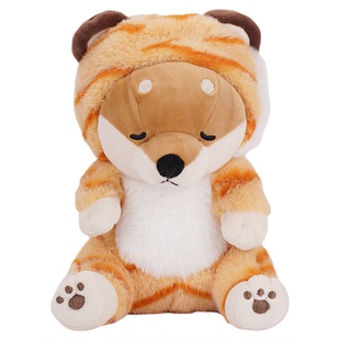 LIVHEART 呼噜学院 柴犬玩偶毛绒玩具娃娃公仔睡觉抱枕礼物