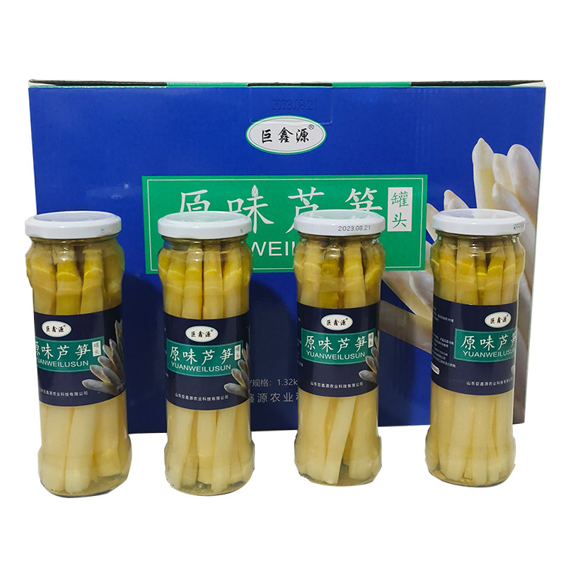 特产原味糖醋芦笋水果礼盒装罐头