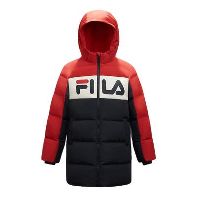 FILA斐乐男小童中长款羽绒服